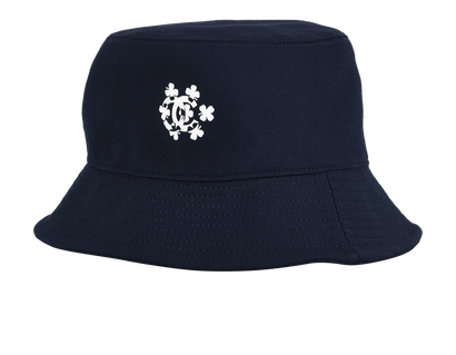 Chanel CC & Clovers Print Bucket Hat, front view